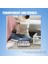 4pcs Wardrobe Storage Organiser, Jeans Compartment Storage Box Closet, Foldable Drawer Clothes Organizer Mesh ,black (Yurt Dışından) 3