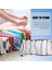 4pcs Wardrobe Storage Organiser, Jeans Compartment Storage Box Closet, Foldable Drawer Clothes Organizer Mesh ,black (Yurt Dışından) 4