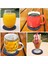 Round Felt Coaster Cup Mat Pad Storage Box For Bowl Mug Glass Plate Placemats Drink Accessories Coaster 20PCS (Yurt Dışından) 5