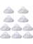 Replacement Pads Compatible For H2O X5 Steam Steam Cleaner Steam Mop Cloth Mop Cloth Cover 10 Pack (Yurt Dışından) 1