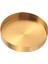 Round Gold Tray,metal Decorative Tray Makeup Tray Organizer For Vanity,bathroom,dress,matte Brass Finish, 4.9 Inch (Yurt Dışından) 1