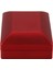 LED Lighted Necklace Box Rubber + Plush Pendant Case For Jewelry Display Wedding Valentine's Day Gift (Red) (Yurt Dışından) 4