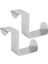 2pc Back Door Hook Stainless Steel Kitchen Cabinet Clothes Hanger Hanger Organizer Hooks For Hanging Silver Hook (Yurt Dışından) 3
