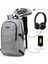 Siyah 29X14X49 cm Iş USB Şarj Erkek Sırt Çantası Büyük Kapasiteli Laptop Çantası Çok Fonksiyonlu Öğrenci Okul Çantası Anti-Hırsızlık Adam Seyahat (Yurt Dışından) 2