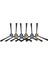 10PCS Robot Vacuum Cleaner Side Brush For V8S X750 A7 X800 X785 V80 Robotic Vacuum Cleaner Parts Accessories (Yurt Dışından) 1