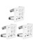 Universal Vertical Pole Mount Adapter, With 6 , Wall Mounting Loop Bracket (Yurt Dışından) 1