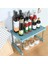 Kitchen Cabinet Counter Shelf Organizer Expandable Stackable Spice Rack For Dish Sauce Black (Yurt Dışından) 4