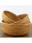 3pcs Rattan Meyve Sepeti Aperatif Ekmek Sepeti Yuvarlak Dokuma Sepet Dokuma Depolama Sepeti (Yurt Dışından) 2