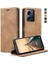 Xiaomi Redmi Not 12 Için Flip Case 4g Manyetik Kapatma Darbeye Vaka Pu (Yurt Dışından) 1