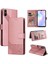 Xiaomi Redmi 9A Üç Kart Yuvaları Premium Deri Kickstand Için Flip Case (Yurt Dışından) 1
