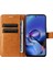 Motorola Moto G54 5g Pu Deri Flip Kickstand Için Kılıf Kart Yuvası ile (Yurt Dışından) 5