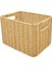 Storage Basket Hand-Woven Rattan Wicker Basket Desktop Organizing Box Various Item Arrangement Nesting Basket S (Yurt Dışından) 1