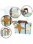 50PCS Suitcase Favor Boxes World Map Mini Suitcase Boxes Wedding Candy Boxes For Travel Theme Wedding Baby Bridal Shower (Yurt Dışından) 4
