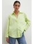 Regular Fit Poplin Gömlek Yeşil 1