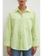 Regular Fit Poplin Gömlek Yeşil 2