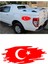 Türk Bayrağı Oto Araba Motosiklet Karavan Sticker S2 1