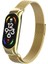 Xiaomi Mi Band 7 Uyumlu Krd-01 Metal Kordon Zore - Gold 1