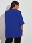 Kadın Basic Düz Baskızı 4'lü Bisiklet Yaka Salaş Oversize Boyfriend Kırmızı, Siyah, Beyaz, Gri T-Shirt 2