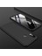 - Xiaomi Redmi Note 7 - Kılıf Parmak izi Yapmayan 3 Parça Ays Kapak - Siyah 1