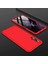 - Huawei Honor 20 - Kılıf Parmak izi Yapmayan 3 Parça Ays Kapak - Kırmızı - T11288 1