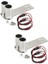 2 Adet Metal Egzoz Borusu Kuyruk Boğaz LED Işık ile 1/10 Drift Araba Redcat TT01 Sakura D4 94123, B (Yurt Dışından) 1