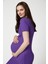 Style The Bump Camille Hamile Elbise Mor 3