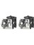 2x 1/8 Rc Araba Off-Road Araçları Kamyon Nitro Değişim Fırçasız Elektrik Motor Montaj Tutucu Hobao Yarış Için (Yurt Dışından) 1