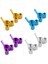 Metal Arka Göbek Taşıyıcı Direksiyon Kupası 166012 (06044) 94155 94166 94177 1/10 Rc Araba Yükseltme Parçaları Aksesuarları, 1 (Yurt Dışından) 3