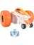 2.4g Rc Dublör Araba Üç Tekerlekli Dönen Dublör Araba Kablosuz Izle Uzaktan Kumanda Haddeleme Araba Modeli Çocuk Elektrikli Oyuncak Hediye-Turuncu (Yurt Dışından) 1