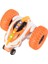 2.4g Rc Dublör Araba Üç Tekerlekli Dönen Dublör Araba Kablosuz Izle Uzaktan Kumanda Haddeleme Araba Modeli Çocuk Elektrikli Oyuncak Hediye-Turuncu (Yurt Dışından) 3