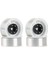 4 Adet 1.55 Metal Beadlock Jant Lastikleri Seti 1/10 Rc Paletli Araba Eksenel Jr D90 CC01 LC70, 1 Beyaz (Yurt Dışından) 5
