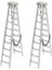 2x 1/10 Ölçekli Aksesuarları Mini Katlanır Merdiven 1:10 Rc Paletli Araba Trx4 Eksenel SCX10 AXI03007, 150MM (Yurt Dışından) 1
