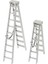 2x 1/10 Ölçekli Aksesuarları Mini Katlanır Merdiven 1:10 Rc Paletli Araba Trx4 Eksenel SCX10 AXI03007, 150MM (Yurt Dışından) 2