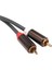 3x 1.5m Çift Rca Erkek - Xlr Erkek Kablo 2 Xlr - 2 Rca Fiş Adaptörü (Yurt Dışından) 4