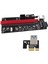Pci-E Yükseltici Kart Ekspres Kablosu 1x - 16X Grafik Uzatma Kablosu 60CM USB 3.0 Uzatma Kablosu (Beyaz Çizgi) (Yurt Dışından) 5