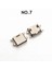 100 Adet/grup 10 Model Tip-C USB Şarj Dock Konnektörleri Mix 6pin ve 16PIN Telefon ve Dijital Ürün Tamir Takımları Için Kullanın (Yurt Dışından) 5