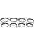 8 Parça Step-Up Adaptör Halkası Seti, 49-52MM, 52-55MM, 55-58MM, 58-62MM, 62-67MM, 67-72MM, 72-77MM, 77-82MM Içerir-Siyah (Yurt Dışından) 1