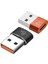 1 Adet 6A Tip C - USB 3.0 Otg Adaptör USB C Dişi - USB Erkek Dönüştürücü, Turuncu (Yurt Dışından) 2