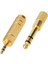 Kulaklık Adaptörü 6,35 mm Erkek - 3,5 mm Dişi Stereo Adaptör (Yurt Dışından) 3