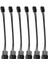 6 Adet 4pin Pwm - 3pin Standart Fan Adaptör Kablosu (Yurt Dışından) 1
