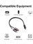 Rca Kablosu 2 Rca Erkek - 1 Rca Dişi Adaptör Ses Kablosu Aux Kablosu (Yurt Dışından) 4