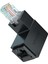 RJ45 Erkek - Dişi Ethernet Adaptörü Ağ Genişletici 90 Derece Bükme Için CAT5E Cat6 Cat8 Ethernet Kablo Konektörü (Yurt Dışından) 5