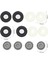 8 Adet 72MM Yumuşak Lastik Tekerlek Mn D90 MN98 MN99S C14 C24 C34 B14 B24 Ldrc P06 Rc Araba Yükseltme Parçaları Aksesuarları (Yurt Dışından) 4