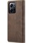 Xiaomi Redmi Not 12 Için Flip Case 4g Manyetik Kapatma Darbeye Vaka Pu (Yurt Dışından) 4