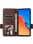 Xiaomi Redmi Için 12 4g Yan Toka Pu Deri Manyetik Kart Yuvaları (Yurt Dışından) 4