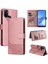 Oppo A53 4 Köşe Koruma Üç Kart Yuvaları Premium Için Flip Case (Yurt Dışından) 4