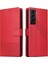 Samsung Galaxy S22 Üç Kart Yuvaları Premium Deri Için Flip Case (Yurt Dışından) 1