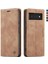 Google Piksel 6 Pro Manyetik Kapatma Darbeye Dayanıklı Vintage Pu Için Flip Case (Yurt Dışından) 3