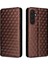 Samsung Galaxy M55 Pu Deri Kart Yuvaları Tutucu 3D Desen (Yurt Dışından) 1