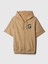 Erkek Kahverengi Gap Logo Fermuarlı Sweatshirt 1